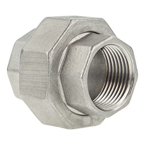 tecuro Verschraubung konisch dichtend Edelstahl V4A (AISI 316), IG/IG 2 Zoll von tecuro