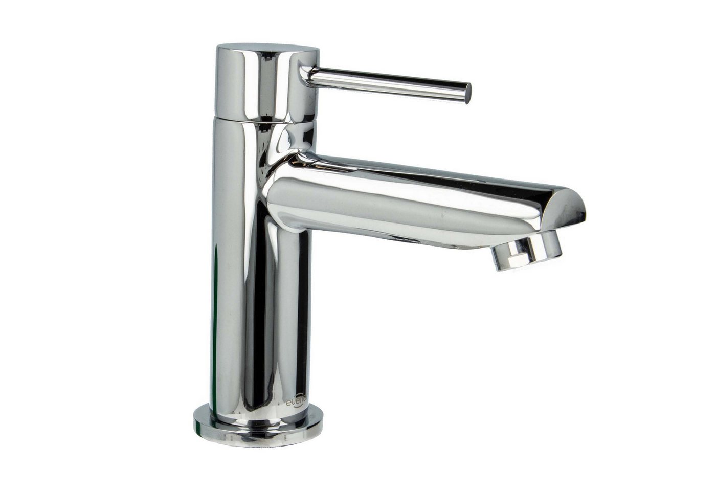 tecuro Waschtischarmatur DESIGN Standventil mit hochwertigem Keramikventil - verchromt von tecuro