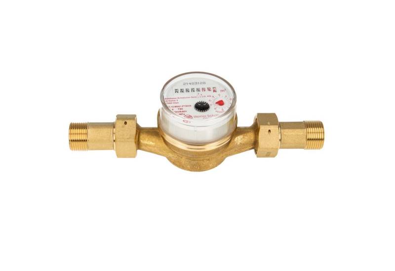 tecuro Wasserzähler Kombi-Set Warmwasser bis 30°C - Länge 130 mm, 1 Zoll AG, (inkl. Plombiersatz und Dichtung) tecuro Wasserzähler Kombi-Set Warmwasser bis 30°C - Länge 130 mm, 1 Zoll AG, (inkl. Plombiersatz und Dichtung) von tecuro