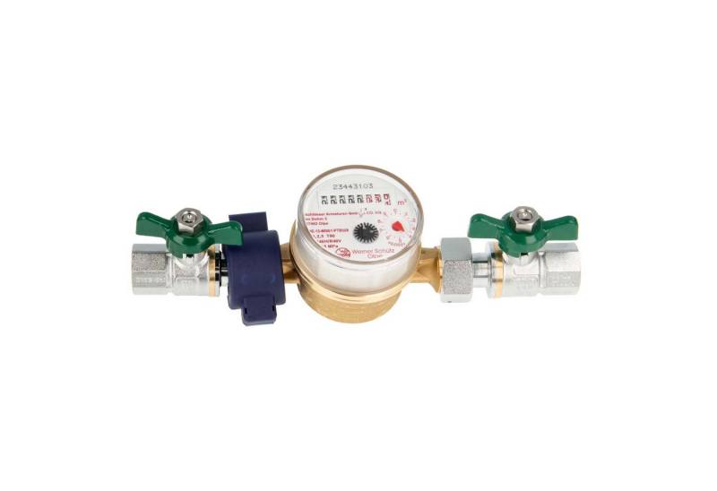tecuro Wasserzähler Kombi-Set Warmwasser bis 90°C - Länge 110 mm, 3/4 Zoll AG, (inkl. Plombiersatz und Dichtung) tecuro Wasserzähler Kombi-Set Warmwasser bis 90°C - Länge 110 mm, 3/4 Zoll AG, (inkl. Plombiersatz und Dichtung) von tecuro
