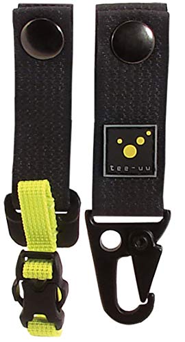 tee-uu Belt PIMPER Set (2-teilig) für Black-/ Quick-/RED Koppel | Belt-Keeper mit Fixierpflaster-Halter und Schlüsselhalter von tee-uu