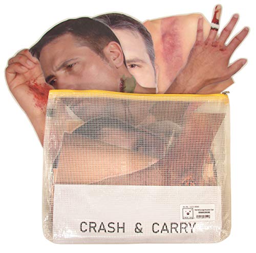 tee-uu VERLETZUNGSMUSTER-SET (Set aus 36 Einzelfolien) für CRASH & CARRY Übungspuppe von tee-uu