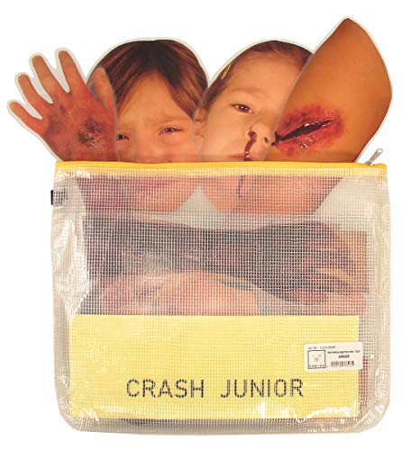 tee-uu VERLETZUNGSMUSTER-SET JUNIOR (Set aus 23 Einzelfolien) für CRASH JUNIOR Übungspuppe von tee-uu