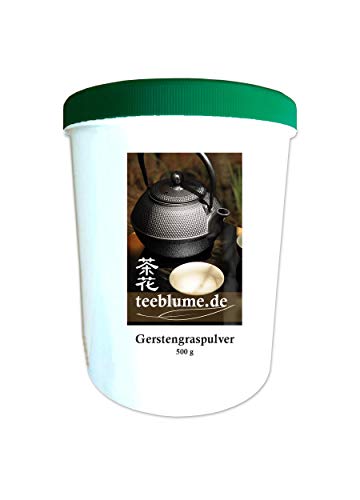 Gerstengraspulver, Qualität aus deutschem Anbau, 500g von teeblume