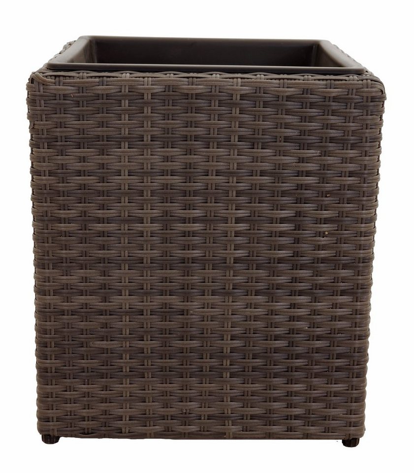 tegawo Pflanzkübel Polyrattan Quader von tegawo