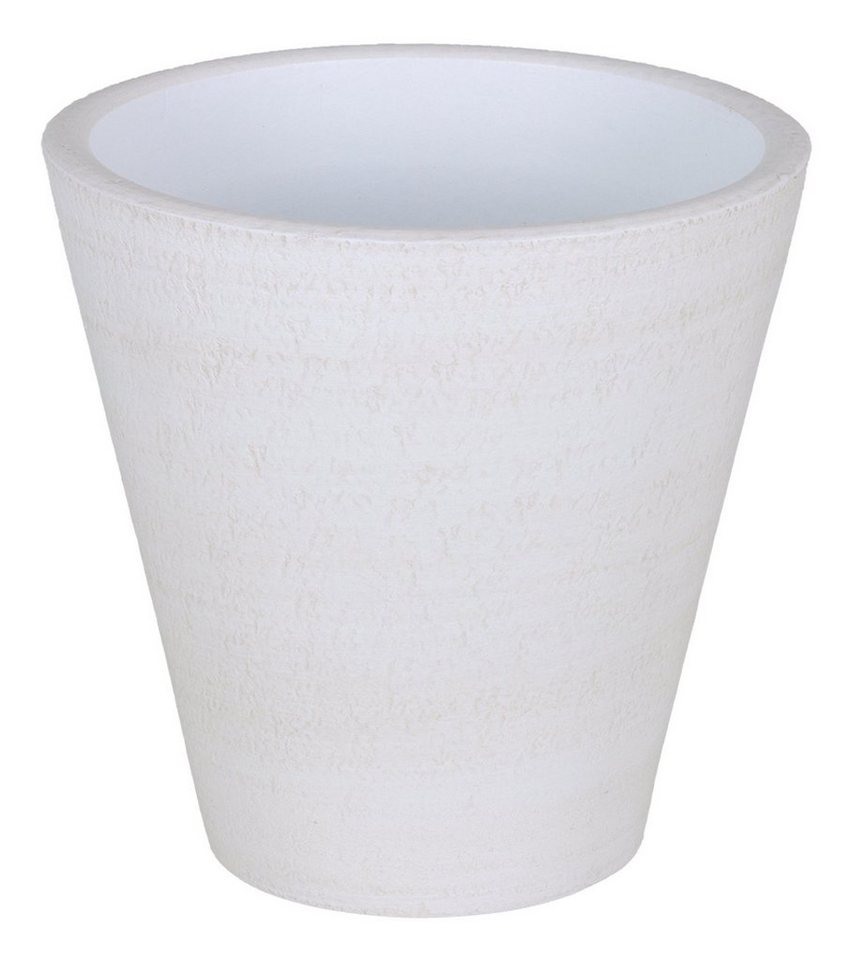 tegawo Übertopf Keramik-Vase Lava-Conica, konisch mit Strukturoptik, handgemacht von tegawo