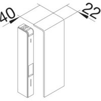 Tehalit Endstück zu SL 20x115mm vw SL2011569016 Tehalit Endstück zu SL 20x115mm vw SL2011569016 von tehalit
