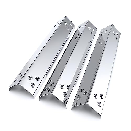 teileplus24 BR04-3-SG Gasgrill Edelstahl Brennerabdeckung kompatibel mit Rösle Videro G3, G3-S, G3-S Nero, Vario+, auch für Sansibar | Flavorizer Bars | Passgenau | Rostfrei | Brennerschutz von teileplus24