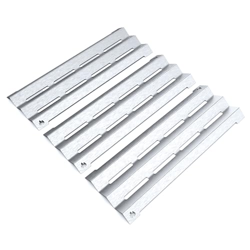 teileplus24 BR07-3-SM Gasgrill Edelstahl Brennerabdeckung kompatibel mit Napoleon LE3 LE485 | LE1 LE485 | Flavorizer Bars | Passgenau | Rostfrei | Brennerschutz von teileplus24