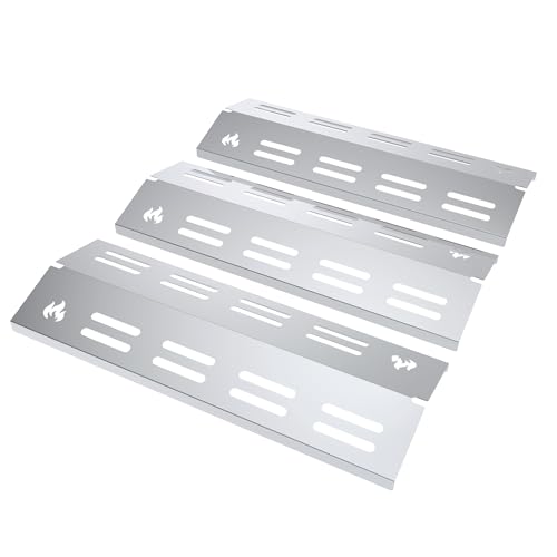teileplus24 BR13-3-SG Gasgrill Edelstahl Brennerabdeckung kompatibel mit Enders San Diego 3 | Flavorizer Bars | Passgenau | Rostfrei | Brennerschutz von teileplus24