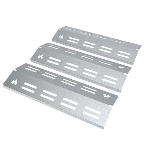 teileplus24 BR13-3-SM Gasgrill Edelstahl Brennerabdeckung kompatibel mit Enders San Diego 3 | Flavorizer Bars | Passgenau | Rostfrei | Brennerschutz von teileplus24