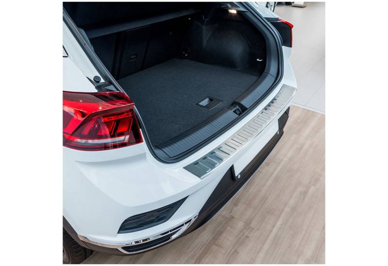 teileplus24 Ladekantenschutz L592 V2A Edelstahl kompatibel mit VW T-Roc ab 2017- von teileplus24