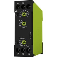 Tele 125300 V2ZS20 12-240V AC/DC Zeitrelais Multifunktional 1 St. Zeitbereich: 0.04 - 180s 2 Schlie� von tele