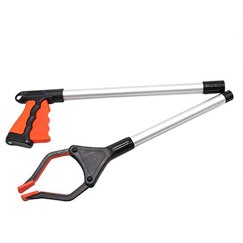 tellaLuna Foldable Grabber Pickup Tool Litter Grabber Rotating Gripper Trash Picker mit langen Arm,82cm,A von tellaLuna