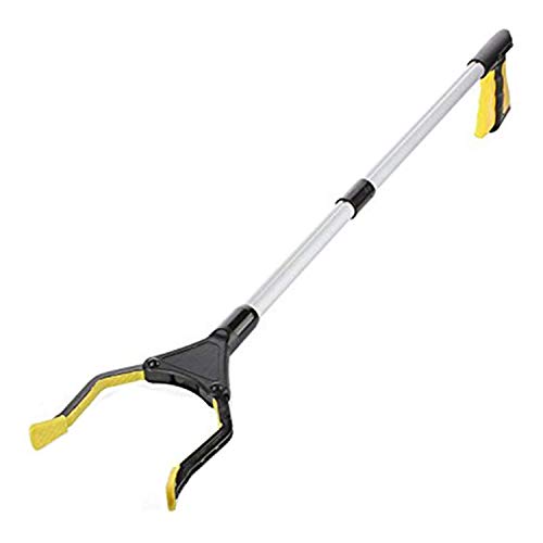 tellaLuna Foldable Grabber Pickup Tool Litter Grabber Rotating Gripper Trash Picker mit langen Arm,82cm,B von tellaLuna