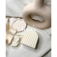 Alice - Designerstücke Bogenform Nachhaltig Dekoration Deko Bubble Kerze Rapswachs Sojawachs Handmade Handgemacht von temahandmade