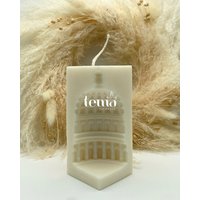 Antique -Designerstücke - Vegane Kerzen Nachhaltig Dekoration Deko Bubble Kerze Rapswachs Sojawachs Handmade Handgemacht von temahandmade
