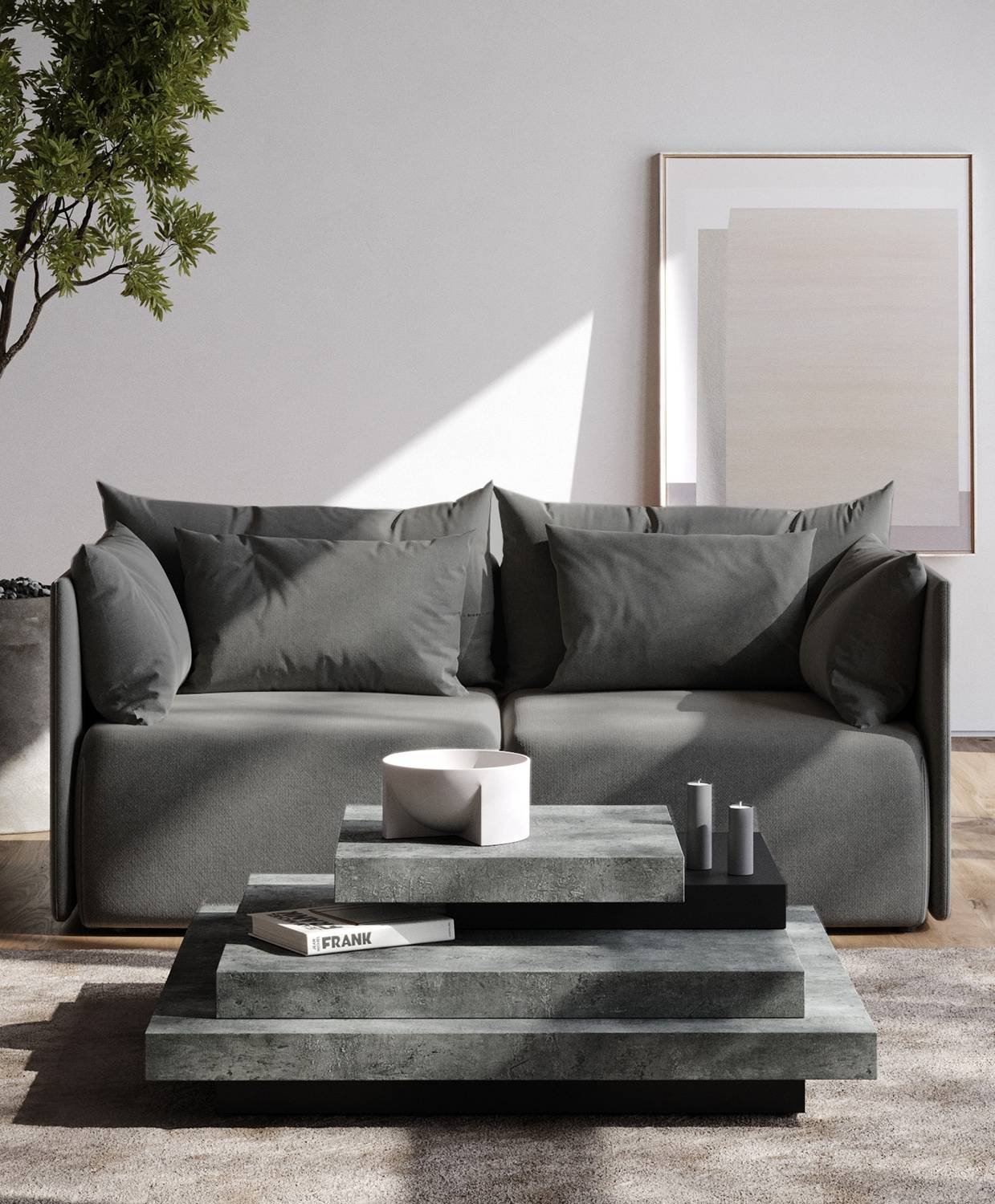 2-Sitzer Sofa Dune von temahome