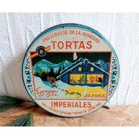 Vintage Blechdose Weihnachten von tempelschatz