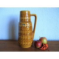 Vintage Vase Henkelvase Scheurich Inka Vintage Vase Henkelvase Scheurich Inka von tempelschatz
