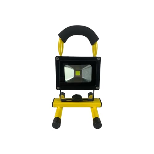 TEMPO DI SALDI LED-Scheinwerfer, 10 W, wiederaufladbar, tragbar, wasserdicht, Notfallstrahler von tempo di saldi