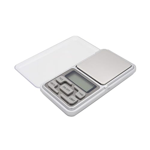 TEMPO DI SALDI Mini-Waage, 0,01 g/500 g, professionell, tragbar, mit LCD-Display mit Hintergrundbeleuchtung von tempo di saldi