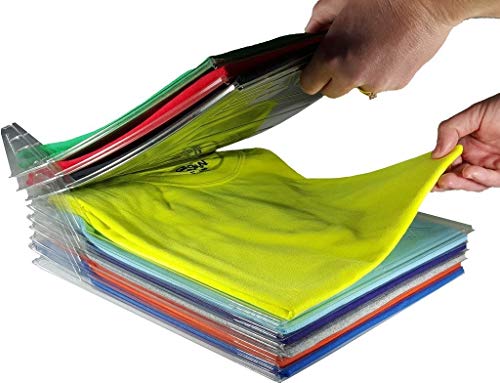 tempo di saldi Platzsparendes System für T-Shirts mit 10 Einheiten, ideal für Schrank und Nachttisch tempo di saldi Platzsparendes System für T-Shirts mit 10 Einheiten, ideal für Schrank und Nachttisch von tempo di saldi