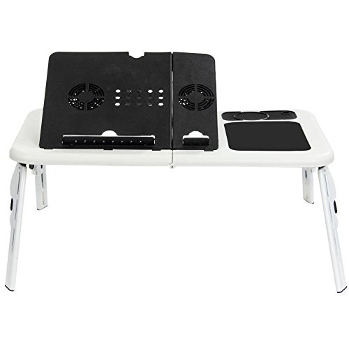 tempo di saldi Notebook-Tisch, zusammenklappbar, mit Lüftern von tempo di saldi