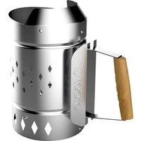 Tepro Garten Anzündkamin Silber, Braun von tepro Garten