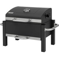 Tepro Garten Toronto Easy Holzkohle Grill Thermometer im Deckel Schwarz von tepro Garten