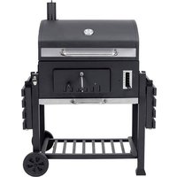 Tepro Garten Toronto XXL Holzkohle Grill Schwarz von tepro Garten