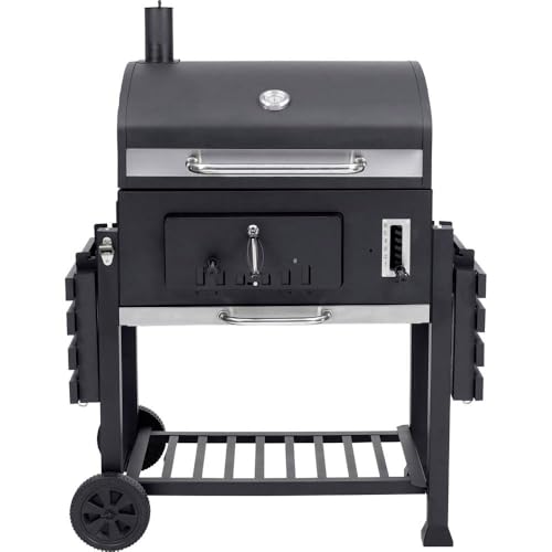 Tepro Garten Toronto XXL Holzkohle Grill Schwarz von tepro Garten
