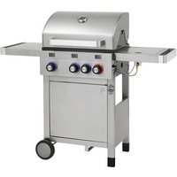 Tepro Garten Wellington 3 Gas Grill 3 Brenner Silber von tepro Garten