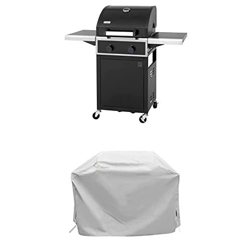 Bundle aus tepro Gasgrill Keansburg 2 und Abdeckhaube von tepro