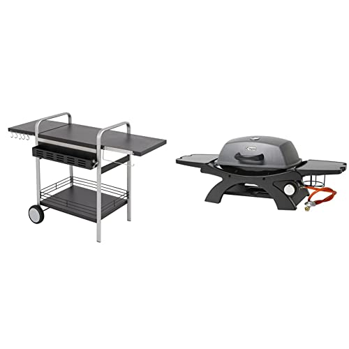 Bundle aus tepro Universal BBQ-Tisch & tepro Tisch-Gasgrill Abington von tepro