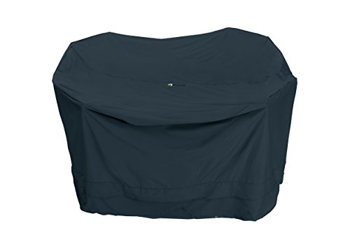 tepro Abdeckhaube Universal für Sitzgruppe rund groß, schwarz (320 x 320 x 95 cm) von tepro