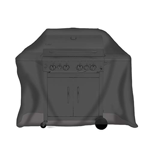 tepro Abdeckhaube Universal für Gasgrill groß, schwarz (70 x 150 x 110 cm) von tepro