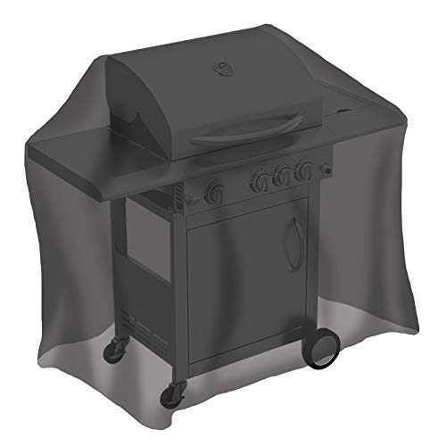 tepro Universal Abdeckhaube für Gasgrill mittel, Farbe schwarz, aus strapazierfähigem Polyethylen, Maße ca. 130 x 65 x 100 cm von tepro