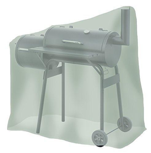 tepro Universal Abdeckhaube für Smoker klein, Farbe beige, aus besonders strapazierfähigem Polyester, Maße ca. 114 x 66,4 x 109,2 cm von tepro