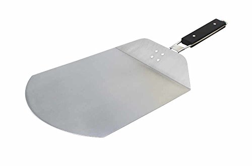 tepro Grillzubehör Pizzaheber aus Edelstahl, Pizzafläche ca. 35 x 25 cm Chrom von tepro