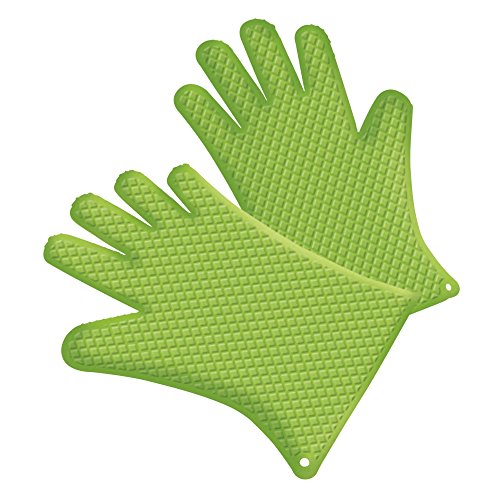 tepro Grillzubehör Silikon-Grillhandschuhe 2er-Set, hitzebeständig bis zu 250° C Grün tepro Grillzubehör Silikon-Grillhandschuhe 2er-Set, hitzebeständig bis zu 250° C Grün von tepro