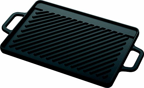 tepro Universal Guss-Wendeplatte Grösse M aus emaillierten Gusseisen mit beidseitig nutzbarer Grillfläche glatt und geriffelt, Maße ca. 36 x 20 x 1,5 cm tepro Universal Guss-Wendeplatte Grösse M aus emaillierten Gusseisen mit beidseitig nutzbarer Grillfläche glatt und geriffelt, Maße ca. 36 x 20 x 1,5 cm von tepro