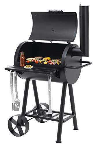 tepro Holzkohlegrill Grillfass Berkeley, Grillfläche: ca. 64,5 x 43,5cm von tepro