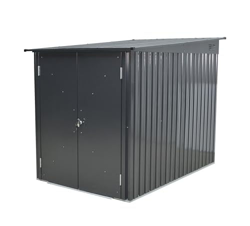 tepro Metallgerätebox Fahrradbox Bike & More Midi,anthrazit,Maße: 142x197x157cm tepro Metallgerätebox Fahrradbox Bike & More Midi,anthrazit,Maße: 142x197x157cm von tepro