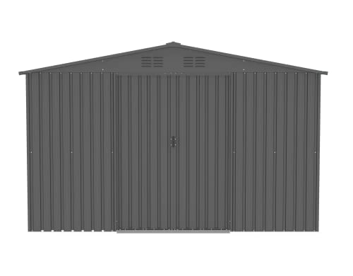 tepro Metallgerätehaus Flex Shed XXL, Maße: 316 x 245 x 198cm, anthrazit von tepro