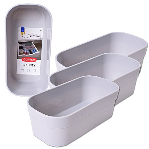 teprovo 4 Stück Curver Infinity Systembox Schublade Schreibtisch Utensilien Behälter Box grau rechteckig teprovo 4 Stück Curver Infinity Systembox Schublade Schreibtisch Utensilien Behälter Box grau rechteckig von teprovo