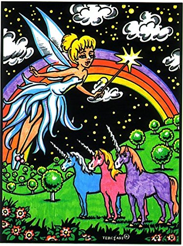 terciart Malvorlage aus Samt, Fee und Einhorn, M135 terciart Malvorlage aus Samt, Fee und Einhorn, M135 von terciart