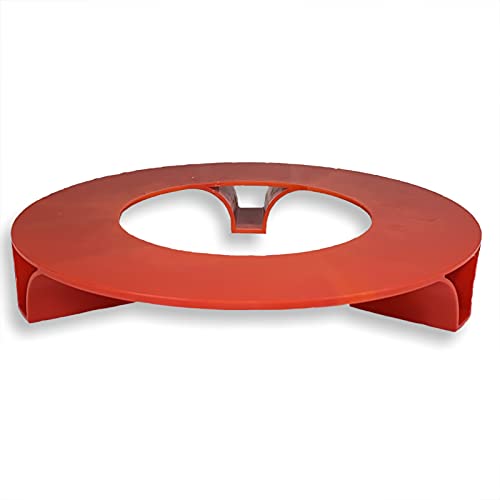 terraced® – Untersetzer Blumentopf – Recycling Material - Made in Germany (Rot) von terraced