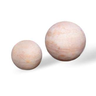 2er Set Kugeln ø ca. 22 + 17 cm aus Terracotta Terrakotta Deko Garten Rosenkugel Mediterran von terracotta-toepfe-de