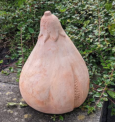 !! Aktion !! 2. Wahl !! Feige 32 cm hoch aus Terracotta Terrakotta Deko Garten Obst Figur Landhaus Herbst Erntedankfest von terracotta-toepfe-de